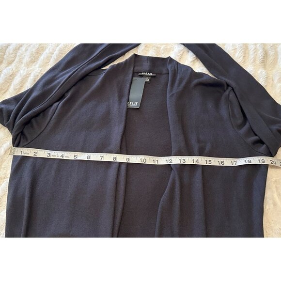 Women's a.n.a. A New Approach Open Black Knit Top Rayon Blend Size XS (NWT) - Picture 6 of 16